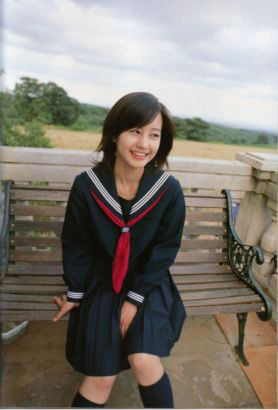 (黑色)日本女生校服水手服